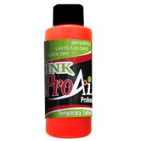 ProAiir Temp Tattoo Ink Flo Orange 2OZ (INK FLO ORANGE 2OZ)